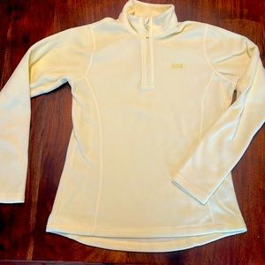 Helly Hansen butter yellow polar fleece